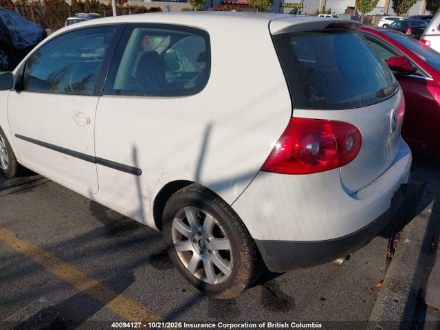 40094127 :رقم المزاد ، WVWBR71K57W276351 vin ، 2007 Volkswagen Rabbit مزاد بيع
