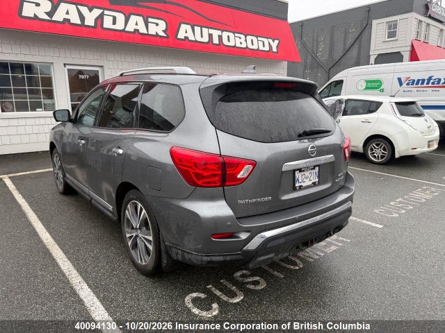 Aukcja sprzedaży 2020 Nissan Pathfinder Platinum, vin: 5N1DR2DM6LC584581, numer aukcji: 40094130