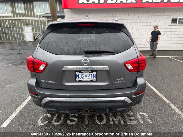 Aukcja sprzedaży 2020 Nissan Pathfinder Platinum, vin: 5N1DR2DM6LC584581, numer aukcji: 40094130