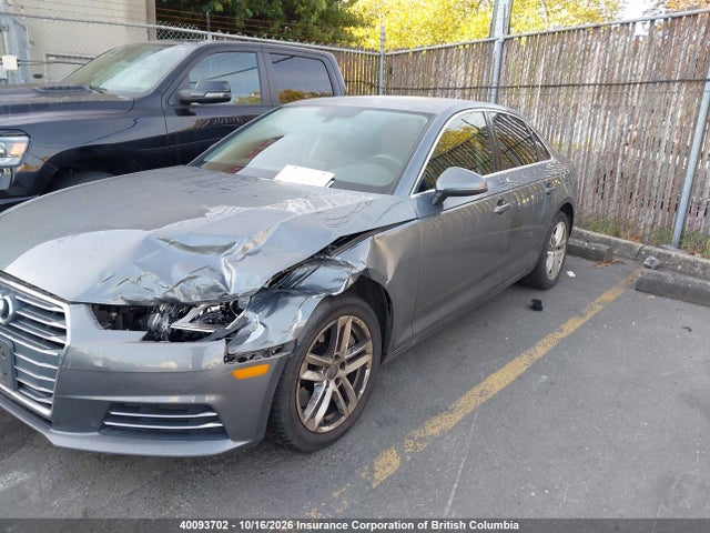 40093702 :رقم المزاد ، WAUANAF42HN029291 vin ، 2017 Audi A4 Premium مزاد بيع