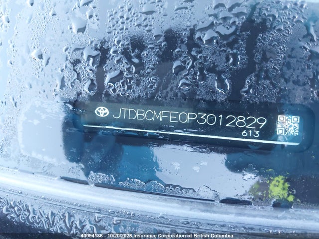 JTDBCMFE0P3012829 Toyota Corolla Hybrid Le