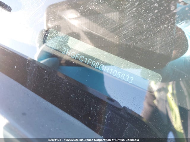 Honda Civic 2016 2HGFC1F98GH105633 Image 20