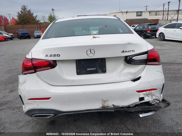W1K3G4FB0LJ198253 Mercedes-Benz A 220 4matic