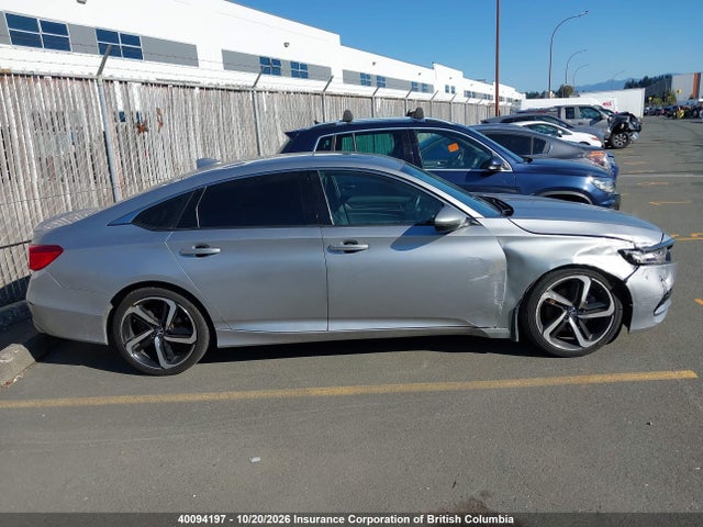 2020 Honda Accord Sport 1.5t მანქანა იყიდება აუქციონზე, vin: 1HGCV1F34LA805280, აუქციონის ნომერი: 40094197