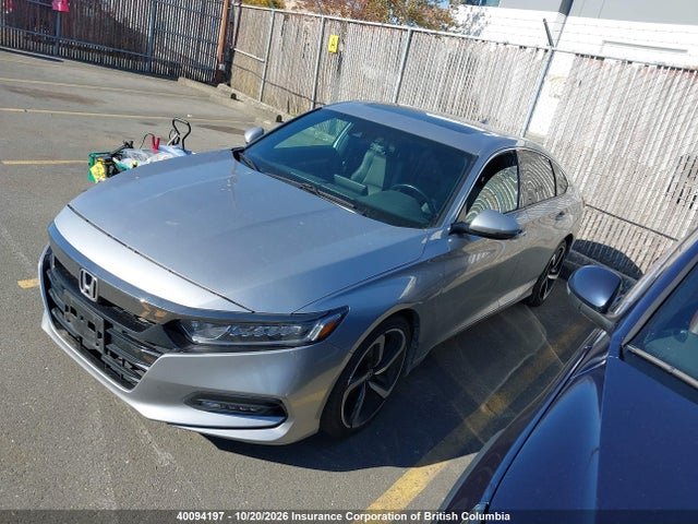 2020 Honda Accord Sport 1.5t მანქანა იყიდება აუქციონზე, vin: 1HGCV1F34LA805280, აუქციონის ნომერი: 40094197