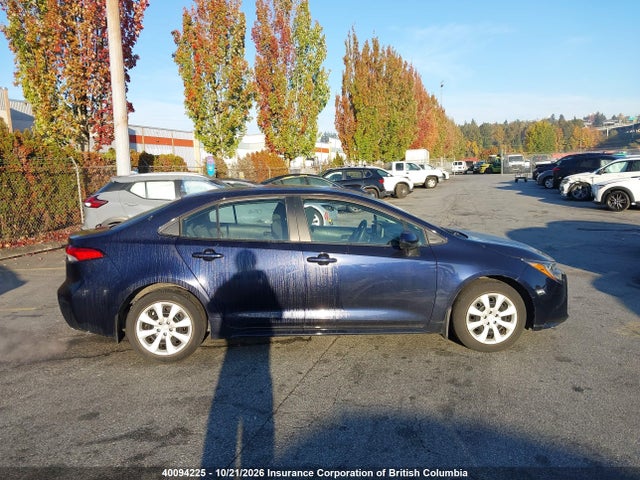 Aukcja sprzedaży 2022 Toyota Corolla Le/xle, vin: 5YFBPMBE7NP271798, numer aukcji: 40094225