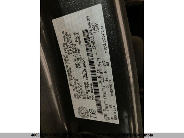 1FTEW1EP6LKF49503 Ford F150