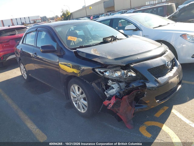 40094265 :رقم المزاد ، 2T1BU40E39C021086 vin ، 2009 Toyota Corolla S/le/xle مزاد بيع