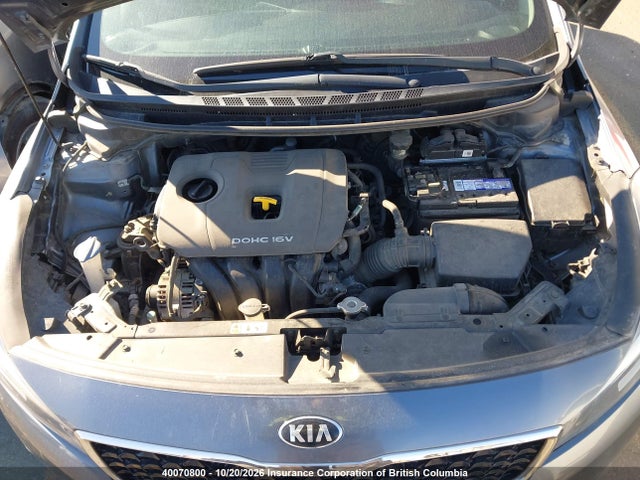 40070800 :رقم المزاد ، 3KPFK4A70HE091779 vin ، 2017 Kia Forte Lx مزاد بيع