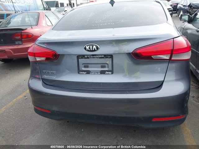 40070800 :رقم المزاد ، 3KPFK4A70HE091779 vin ، 2017 Kia Forte Lx مزاد بيع