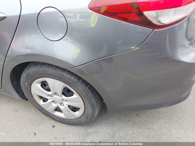 40070800 :رقم المزاد ، 3KPFK4A70HE091779 vin ، 2017 Kia Forte Lx مزاد بيع