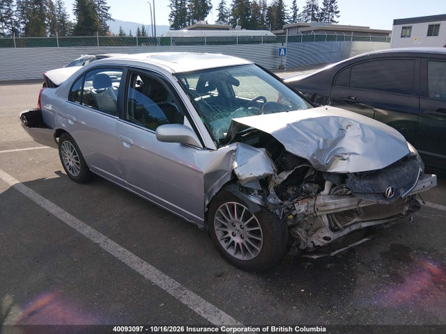 40093097 :رقم المزاد ، 2HHES36844H000094 vin ، 2004 Acura 1.7el Premium مزاد بيع
