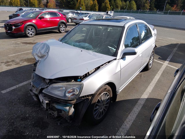 40093097 :رقم المزاد ، 2HHES36844H000094 vin ، 2004 Acura 1.7el Premium مزاد بيع