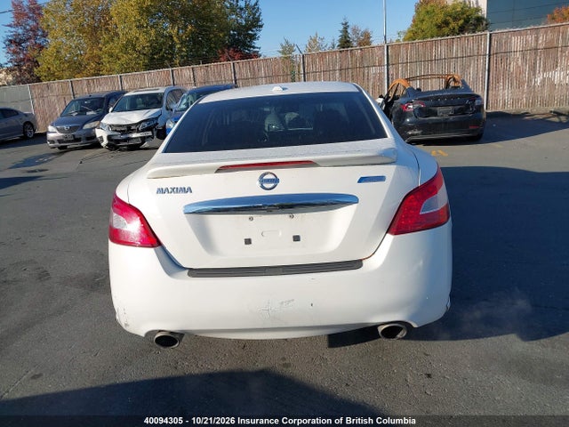 Продаж на аукціоні авто 2011 Nissan Maxima 3.5 S, vin: 1N4AA5AP5BC821497, номер лоту: 40094305