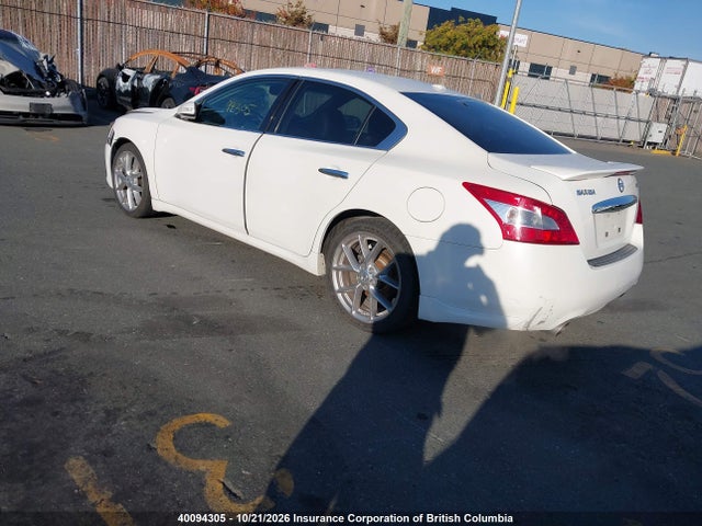 Продаж на аукціоні авто 2011 Nissan Maxima 3.5 S, vin: 1N4AA5AP5BC821497, номер лоту: 40094305