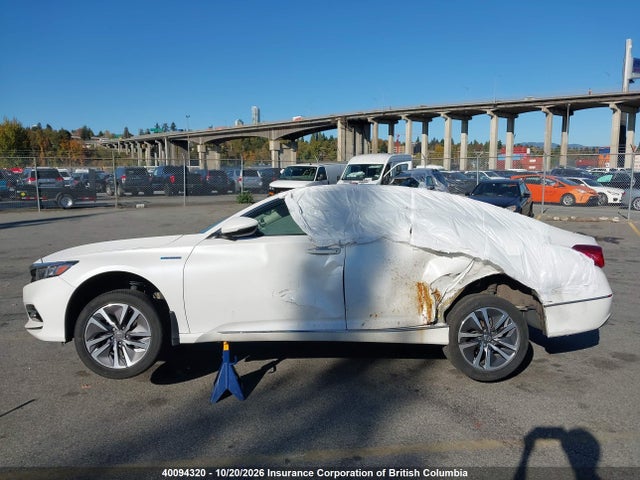 40094320 :رقم المزاد ، 1HGCV3F90KA800091 vin ، 2019 Honda Accord Touring Hybrid مزاد بيع
