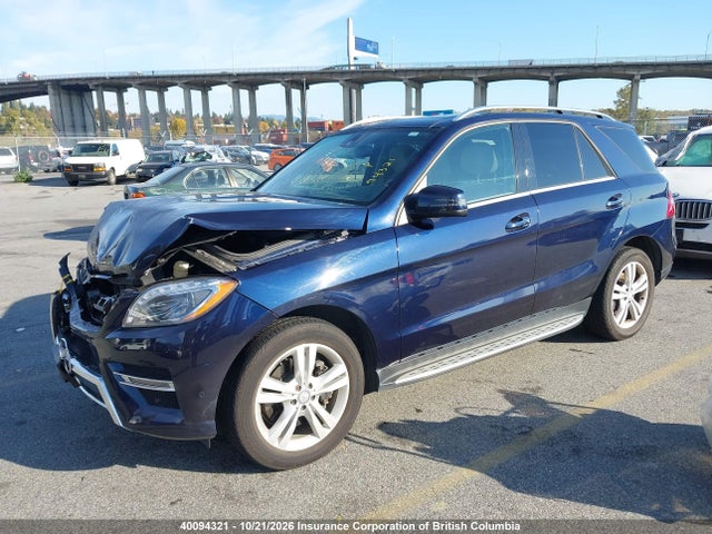 4JGDA2EB8FA534334 Mercedes-Benz Ml 350 Bluetec 4matic
