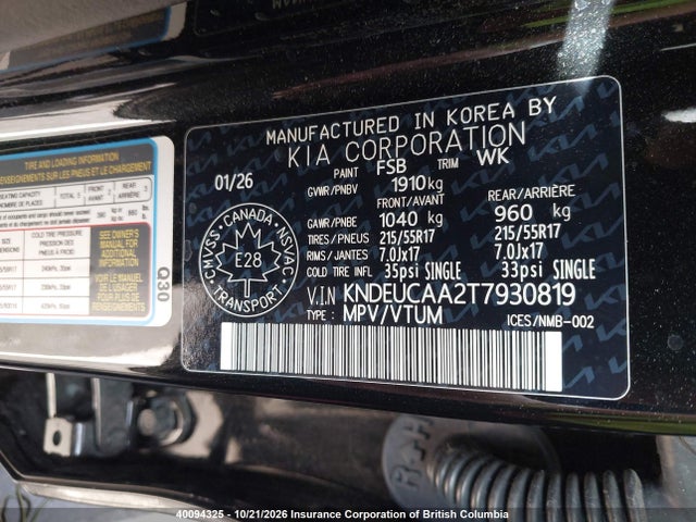 KIA SELTOS S 2026 KNDEUCAA2T7930819 Image 9