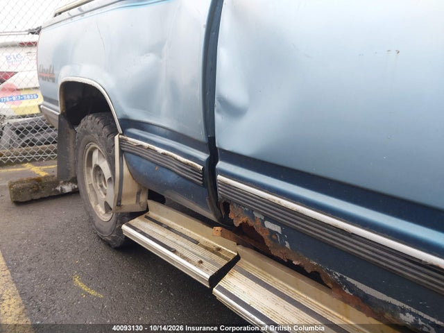 40093130 :رقم المزاد ، 2GCEK19K5N1182817 vin ، 1992 Chevrolet Gmt-400 K1500 مزاد بيع