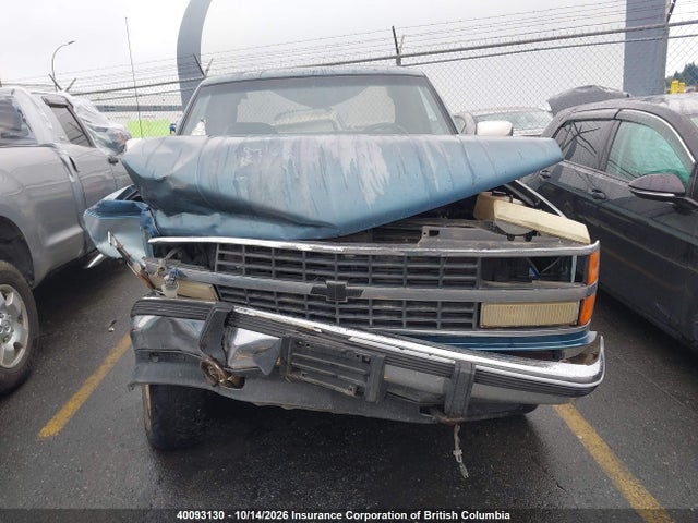 40093130 :رقم المزاد ، 2GCEK19K5N1182817 vin ، 1992 Chevrolet Gmt-400 K1500 مزاد بيع