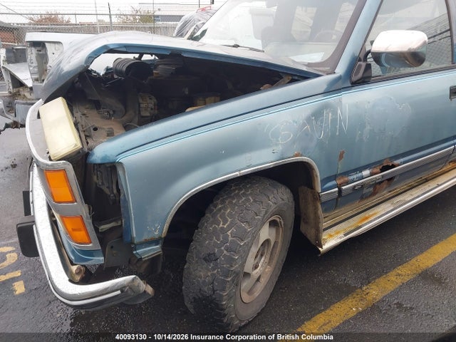 40093130 :رقم المزاد ، 2GCEK19K5N1182817 vin ، 1992 Chevrolet Gmt-400 K1500 مزاد بيع