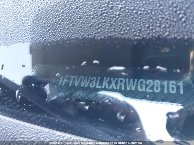 40094376 :رقم المزاد ، 1FTVW3LKXRWG28161 vin ، 2024 Ford F150 مزاد بيع