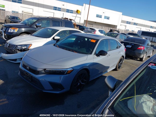 Продаж на аукціоні авто 2022 Honda Civic, vin: 2HGFE2F5XNH118197, номер лоту: 40094392