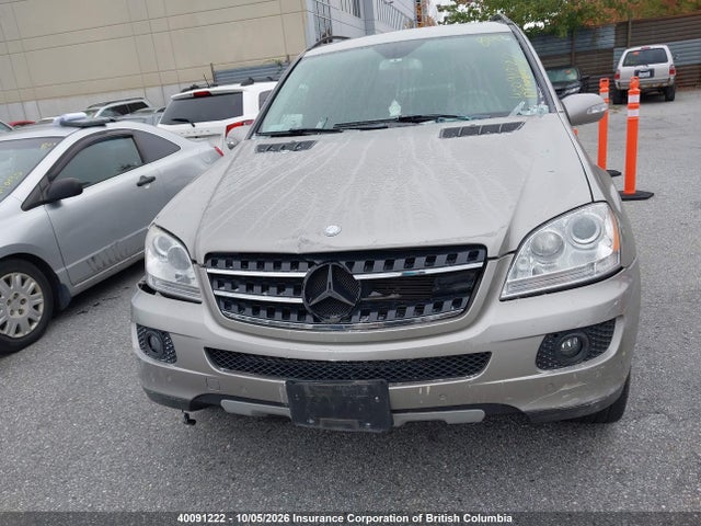 40091222 :رقم المزاد ، 4JGBB86E67A273058 vin ، 2007 Mercedes-benz Ml 350 مزاد بيع