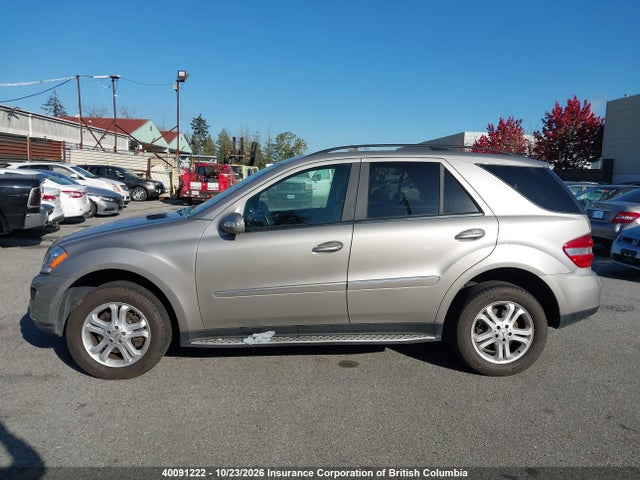 40091222 :رقم المزاد ، 4JGBB86E67A273058 vin ، 2007 Mercedes-benz Ml 350 مزاد بيع