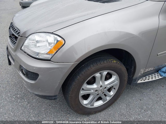 40091222 :رقم المزاد ، 4JGBB86E67A273058 vin ، 2007 Mercedes-benz Ml 350 مزاد بيع