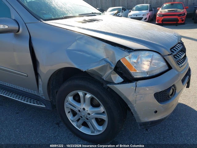 40091222 :رقم المزاد ، 4JGBB86E67A273058 vin ، 2007 Mercedes-benz Ml 350 مزاد بيع