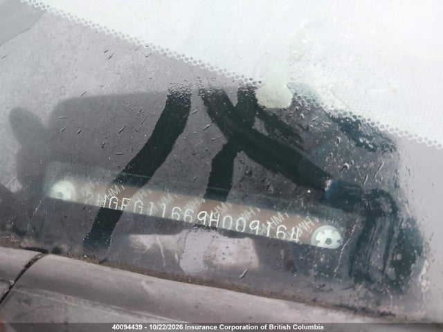 Продаж на аукціоні авто 2009 Honda Civic, vin: 2HGFG11669H009164, номер лоту: 40094439