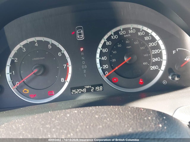Aukcja sprzedaży 2009 Honda Accord Exl, vin: 1HGCP36899A800974, numer aukcji: 40093482