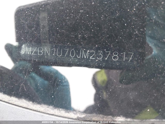 40093154 :رقم المزاد ، 3MZBN1U70JM237817 vin ، 2018 Mazda 3 Sport مزاد بيع