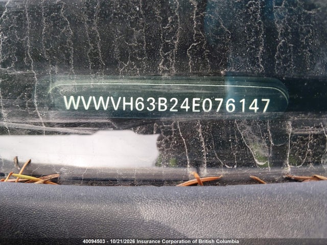 Aukcja sprzedaży 2004 Volkswagen Passat Gls V6, vin: WVWVH63B24E076147, numer aukcji: 40094503