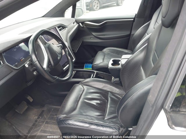 40094507 :رقم المزاد ، 5YJXCBE25GF017920 vin ، 2016 Tesla Model X Awd/standard Range مزاد بيع