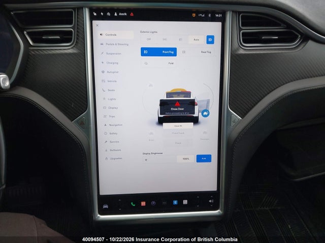 40094507 :رقم المزاد ، 5YJXCBE25GF017920 vin ، 2016 Tesla Model X Awd/standard Range مزاد بيع