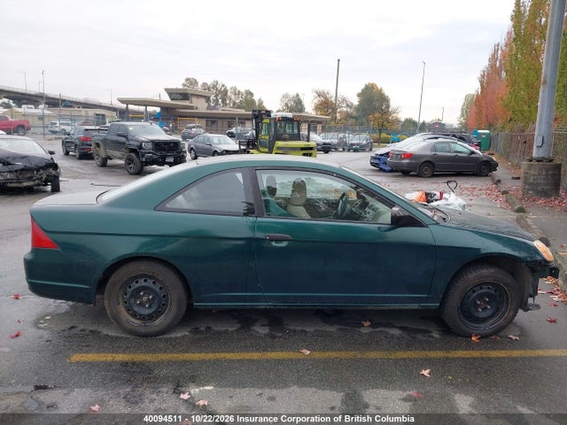Продаж на аукціоні авто 2001 Honda Civic, vin: 1HGEM215X1L007605, номер лоту: 40094511