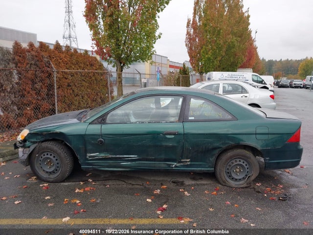 Продаж на аукціоні авто 2001 Honda Civic, vin: 1HGEM215X1L007605, номер лоту: 40094511