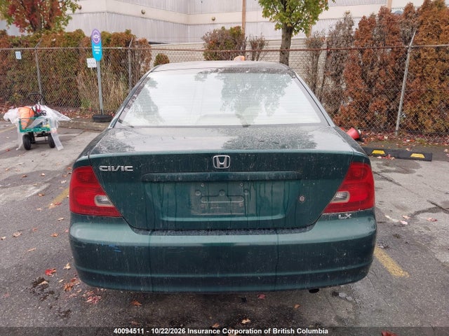 Продаж на аукціоні авто 2001 Honda Civic, vin: 1HGEM215X1L007605, номер лоту: 40094511
