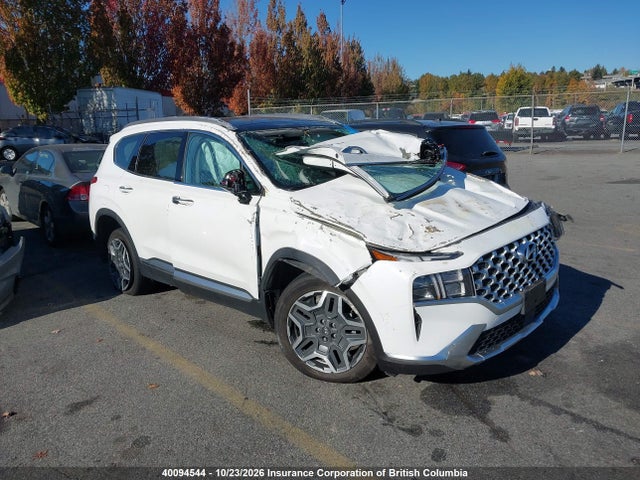2023 Hyundai Santa Fe Limited მანქანა იყიდება აუქციონზე, vin: KM8S7DA25PU084021, აუქციონის ნომერი: 40094544