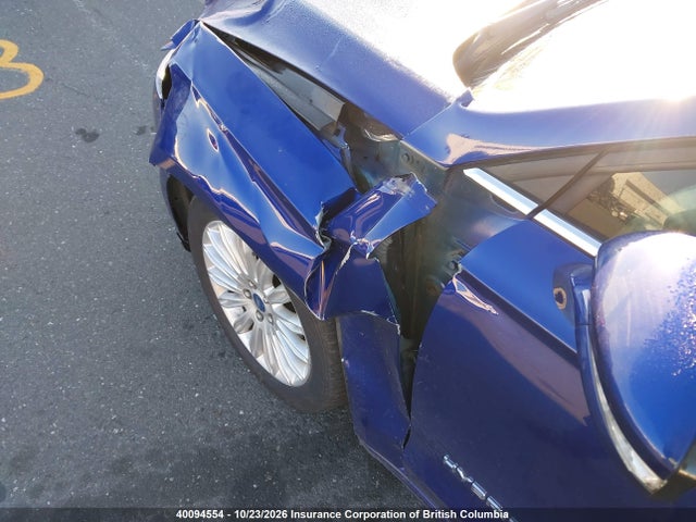40094554 :رقم المزاد ، 3FA6P0LU3DR380001 vin ، 2013 Ford Fusion Hybrid Se مزاد بيع