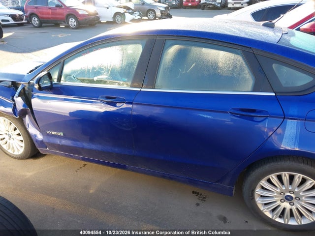 40094554 :رقم المزاد ، 3FA6P0LU3DR380001 vin ، 2013 Ford Fusion Hybrid Se مزاد بيع