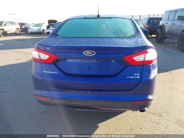 40094554 :رقم المزاد ، 3FA6P0LU3DR380001 vin ، 2013 Ford Fusion Hybrid Se مزاد بيع