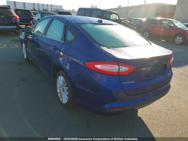 40094554 :رقم المزاد ، 3FA6P0LU3DR380001 vin ، 2013 Ford Fusion Hybrid Se مزاد بيع