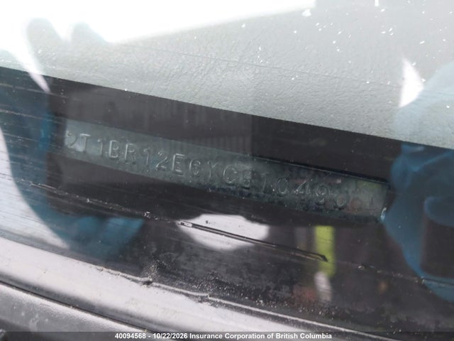 Aukcja sprzedaży 2000 Toyota Corolla Ve/ce/le, vin: 2T1BR12E6YC810490, numer aukcji: 40094568