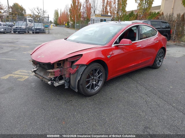 40094569 :رقم المزاد ، 5YJ3E1EA3KF420183 vin ، 2019 Tesla Model 3 مزاد بيع