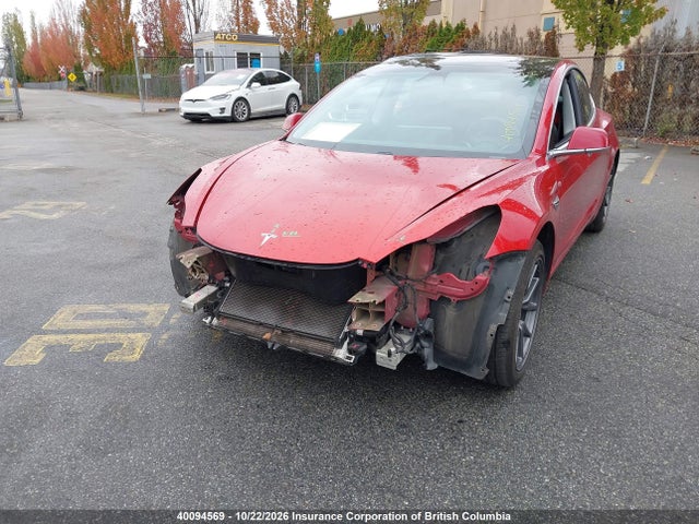 40094569 :رقم المزاد ، 5YJ3E1EA3KF420183 vin ، 2019 Tesla Model 3 مزاد بيع