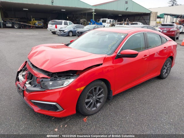 Auction sale of the 2020 Honda Civic, vin: 2HGFC2F71LH026724, lot number: 40094607
