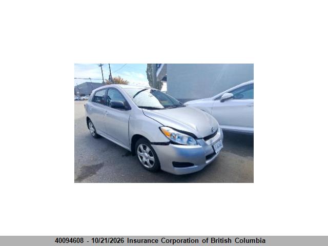 40094608 :رقم المزاد ، 2T1KU4EE0AC371482 vin ، 2010 Toyota Corolla Matrix مزاد بيع